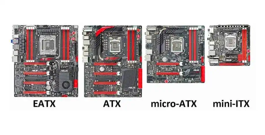 Eatx Vs Atx Vs Micro Atx Vs Mini Itx