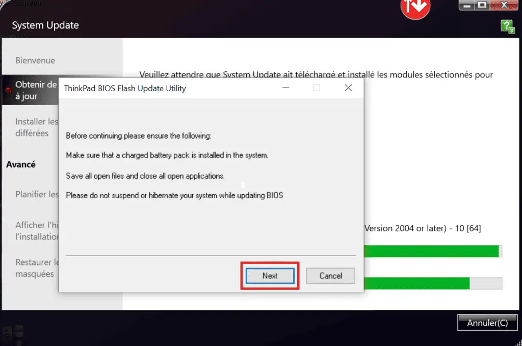 Consignes De Securite Maj Bios Thinkpad Bios Flash Update Utility